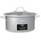 Betty Crocker 6-quart Oval Digital Slow Cooker, Sliver BC-4587S - alternate 6